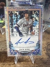 2024 Bowman Sterling Prospect Autographs Jace Jung #PA-JJ card