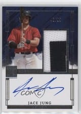 2024 Panini Impeccable Elegance Prospect Jersey Autographs Jace Jung #EPJ-JJ card