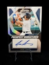 2024 Panini Prizm Prospect Signatures Jace Jung #PS-JJ card