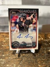 2024 Topps Pro Debut Autographs Jace Jung #PD-94 card