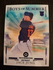 2025 Panini Boys of Summer Base Set Jace Jung #25 card