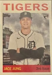2025 Topps Archives Base Set Jace Jung #5c card