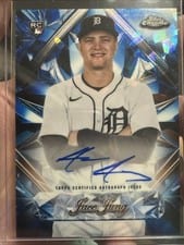 2025 Topps Chrome Sapphire Sapphire Selections Autographs Jace Jung #SSA-JJ card