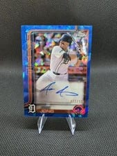 2025 Topps Chrome Update Sapphire Chrome Sapphire Autographs Jace Jung #USA-JJ card