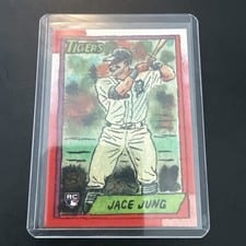 2025 Topps Shoebox Treasures First Light Rookies - 1990 Redux Jace Jung #FL-6 card