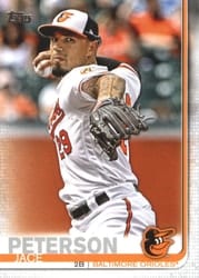 2019 Topps Base Set Jace Peterson #404 card