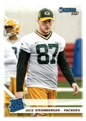 2019 Donruss Base Set Jace Sternberger #348 card