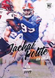 2019 Panini Luminance Base Set Jachai Polite #111 card