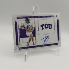 2025 Panini National Treasures Collegiate Team Logo Signatures Jack Bech #37 card