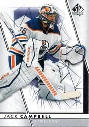2022-23 SP Authentic Base Set Jack Campbell #47 card