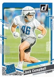 2023 Donruss Base Set Jack Campbell #330 card