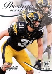 2023 Panini Prestige Base Set Jack Campbell #342 card