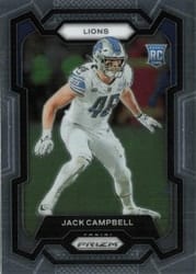 2023 Panini Prizm Base Set Jack Campbell #330 card