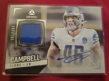 2024 Panini Luminance Autograph Jerseys Jack Campbell #AJ-JCL card