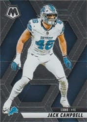 2025 Panini Mosaic Base Set Jack Campbell #147 card