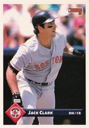 1993 Donruss Base Set Jack Clark #63 card