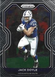 2020 Panini Prizm Base Set Jack Doyle #87 card