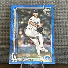 2025 Topps Chrome Update Sapphire Base Set Jack Dreyer #USC39 card