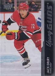2021-22 Upper Deck Base Set Jack Drury #731 card