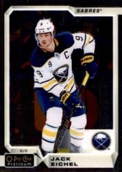 2018-19 O-Pee-Chee Platinum Base Set Jack Eichel #4 card