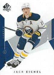 2018-19 SP Authentic Base Set Jack Eichel #25 card