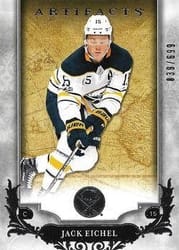 2018-19 Upper Deck Artifacts Base Set Jack Eichel #115 card