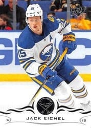 2018-19 Upper Deck Base Set Jack Eichel #25 card