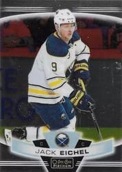 2019-20 O-Pee-Chee Platinum Base Set Jack Eichel #74 card