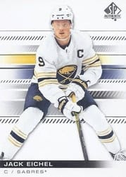 2019-20 SP Authentic Base Set Jack Eichel #62 card