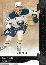 2019-20 Upper Deck Artifacts Base Set Jack Eichel #119 card