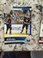 2019 Topps Now NHL Stickers Jack Eichel #58 card