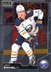 2020-21 O-Pee-Chee Platinum Base Set Jack Eichel #8 card