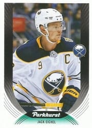 2020-21 Parkhurst Base Set Jack Eichel #258 card