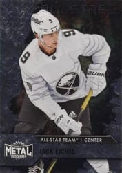 2020-21 SkyBox Metal Universe Base Set Jack Eichel #165 card