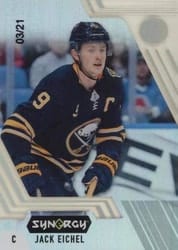 2020-21 Upper Deck Synergy Base Set Jack Eichel #14 card