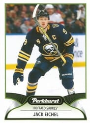 2021-22 Parkhurst Base Set Jack Eichel #252 card
