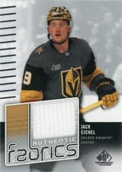 2022-23 SP Game Used Authentic Fabrics Jack Eichel #AF-JE card