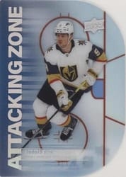 2022-23 Upper Deck Attacking Zone Jack Eichel #AZ-12 card