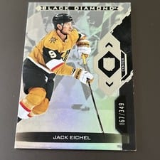 2022-23 Upper Deck Black Diamond Base Set Jack Eichel #BDB-EI card