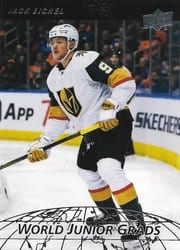 2022-23 Upper Deck World Junior Grads Jack Eichel #WG-15 card