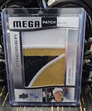 2023-24 Upper Deck Premier Premier Mega Patch Chest Logos Jack Eichel #PMP-JE card