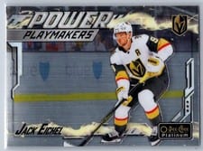 2024-25 O-Pee-Chee Platinum Power Playmakers Jack Eichel #PM-13 card