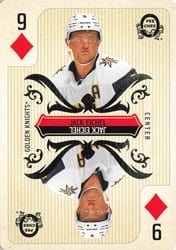 2024-25 O-Pee-Chee Playing Cards Jack Eichel #9♦ card