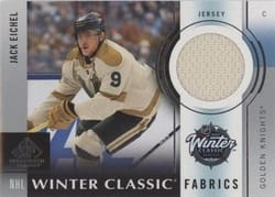 2024-25 SP Game Used 2024 Winter Classic Fabrics Jack Eichel #WCF-8 card