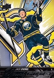 2024-25 Upper Deck Young Guns Renewed (Series Two) Jack Eichel #451 card