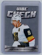 2025-26 O-Pee-Chee Platinum Vibe Check Jack Eichel #VC-2 card