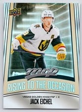 2025-26 Upper Deck MVP Rising to the Occasion Jack Eichel #RO-26 card