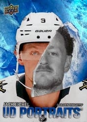 2025-26 Upper Deck UD Portraits Jack Eichel #P-55 card
