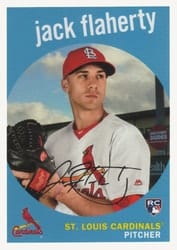 2018 Topps Archives Base Set Jack Flaherty #4 card