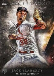 2018 Topps Inception Base Set Jack Flaherty #3 card